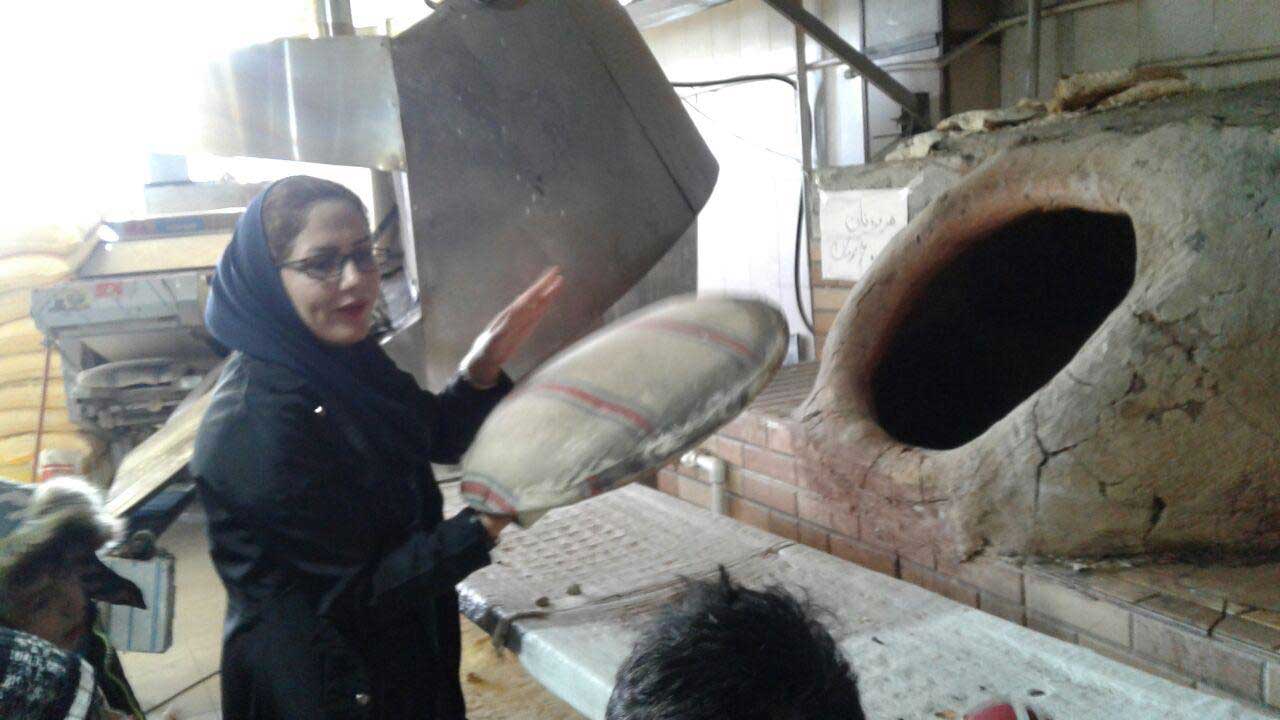 بازدید از نانوایی